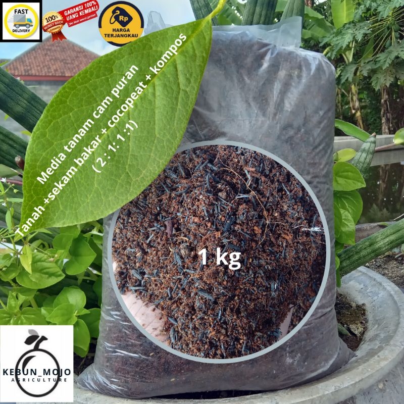 Jual Media tanam organic 1 kg siap pakai super subur campuran tanah ... Jual Media tanam organic 1 kg siap pakai super subur campuran tanah ...